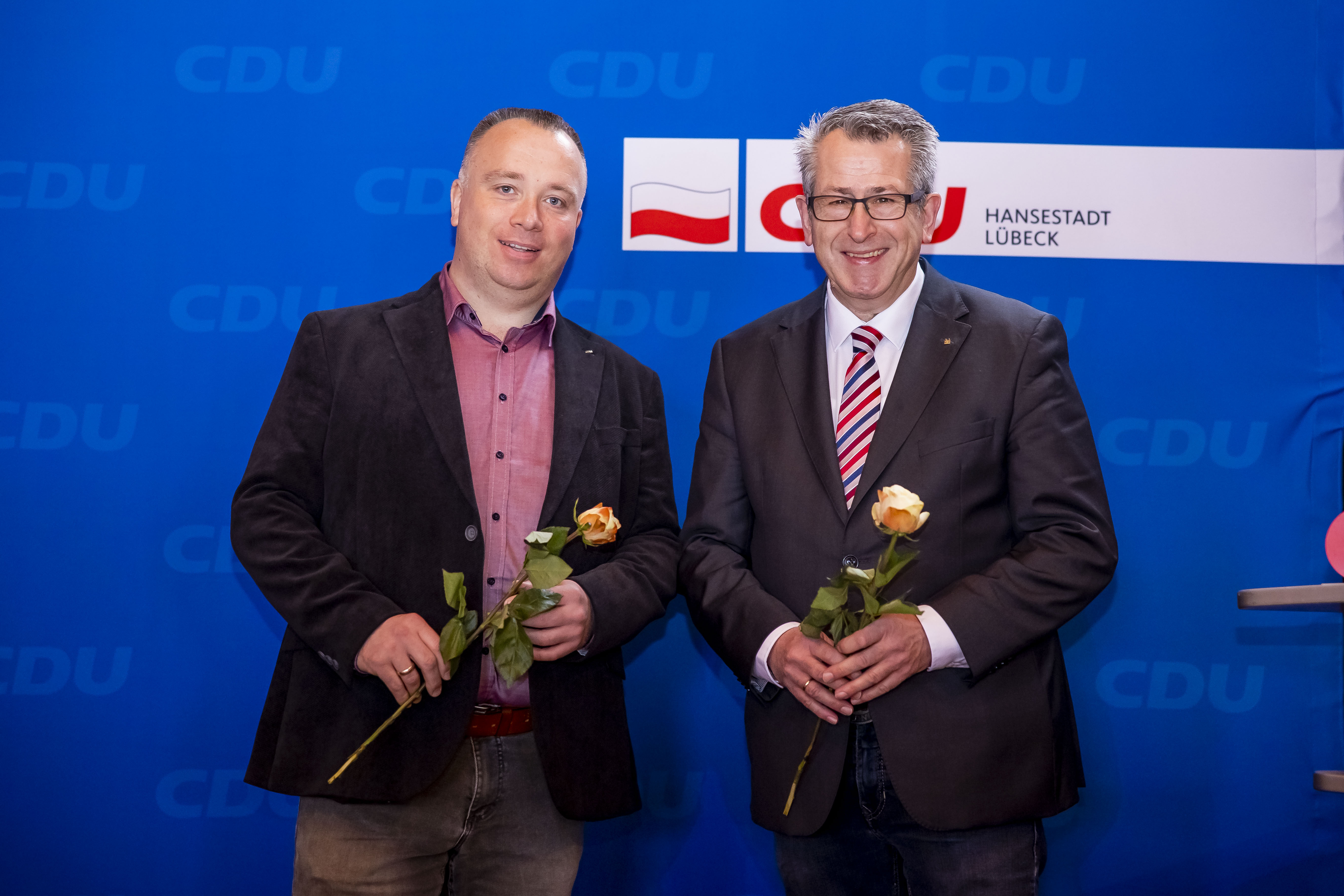 Jens Zimmermann, Jugendpolitischer Sprecher (links) & Oliver Prieur, Fraktionsvorsitzender